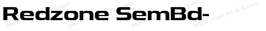 Redzone SemBd字体转换